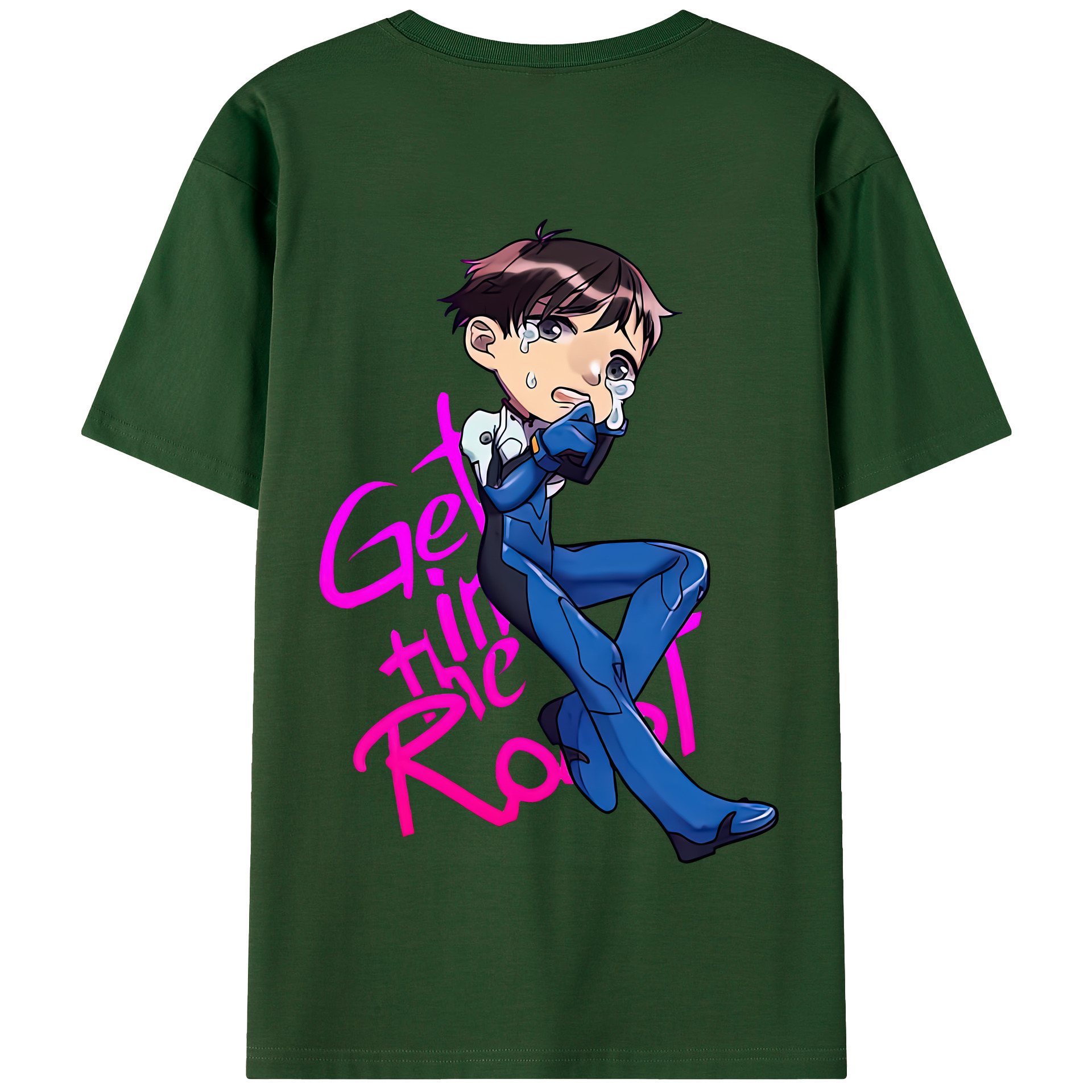 （画像用） EVA 新世紀エヴァンゲリオン 綿100％半袖Tシャツ（背面プリント）